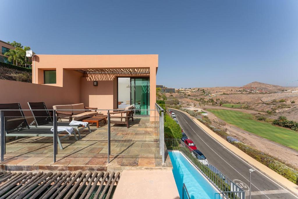 Villa Mit Pool Los Lagos 16 Salobre  Eksteriør billede